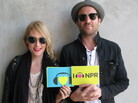 Emily Haines (l) and James Shaw (r) of Metric at NPR West. Emily Haines (l) and James Shaw (r) of Metric at NPR West.