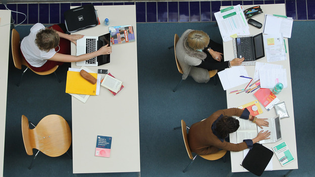 Universities are delving into online education as a way to cut costs and take in more students. But questions remain as to whether online teaching will bring the same kind of education to students.