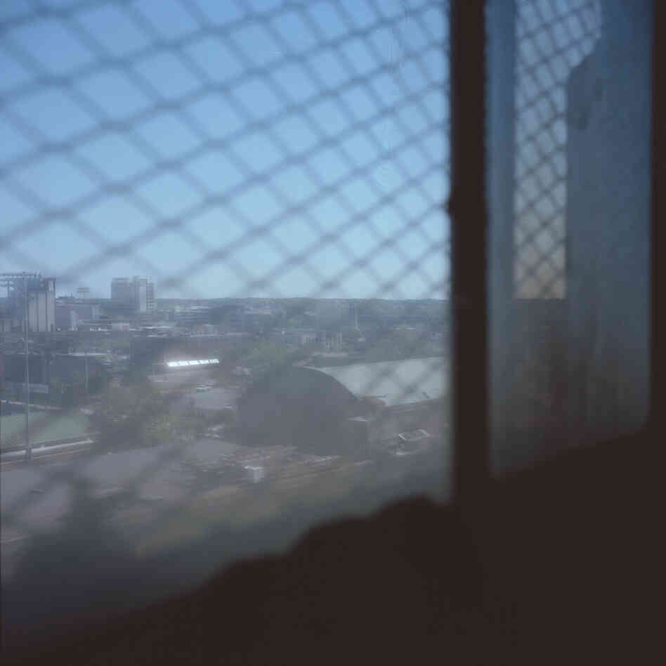 Looking out the window of the Studebaker plant, you can see the heavy toll the plant's closure had on the town 50 years ago.