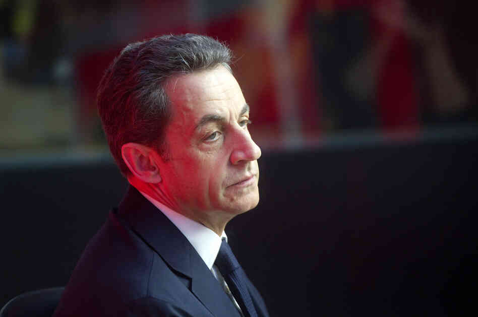 French ex-president Nicolas Sarkozy.