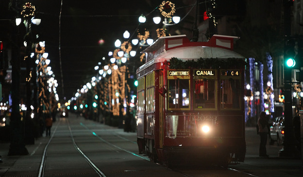 Canal Street in New Orleans