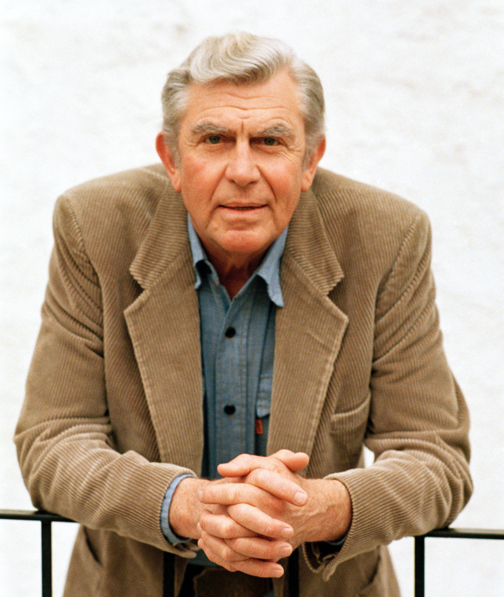 Born in North Carolina, actor and comedian Andy Griffith was known for playing the wise, gentle Southern patriarch, both in the 1960s sitcom The Andy Griffith Show and the 1980s-'90s legal drama Matlock.