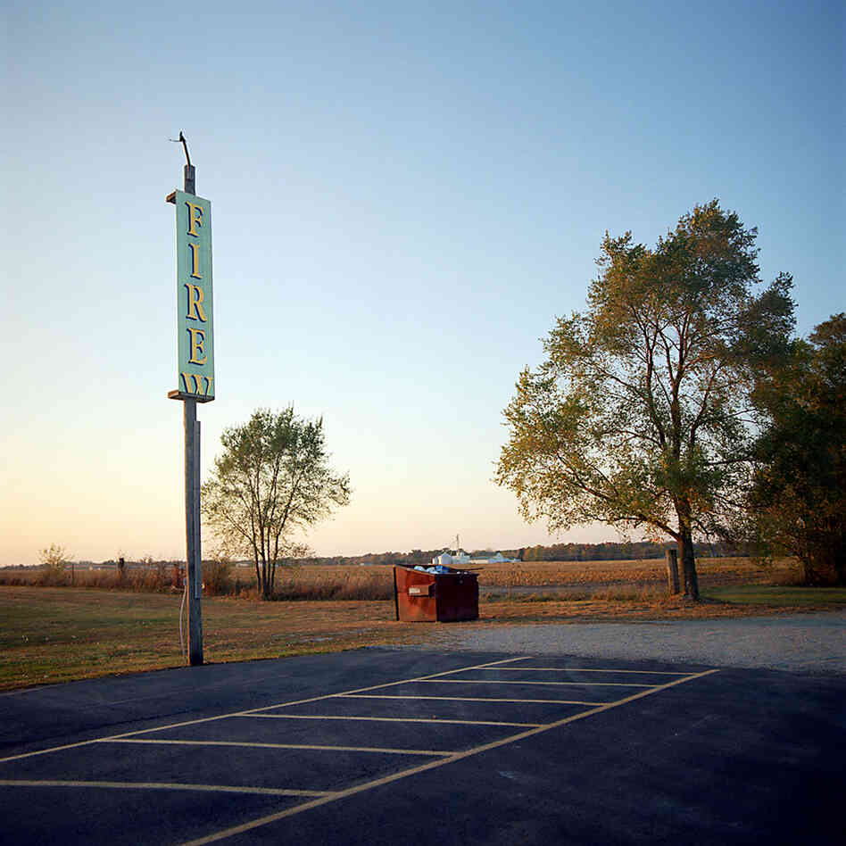 Parking Lot. Howe, Ind.