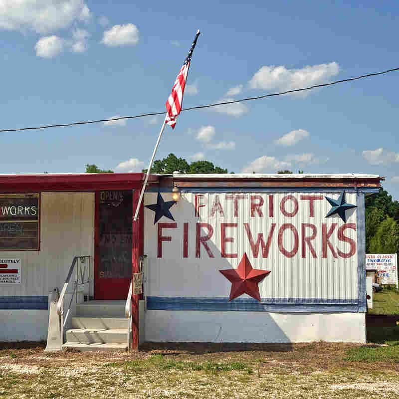 Patriot Fireworks. Chesnee, S.C. This trailer store is located just a few miles from the North Carolina border where fireworks sales are illegal. The owner told me that it has been a family business for nearly three decades.