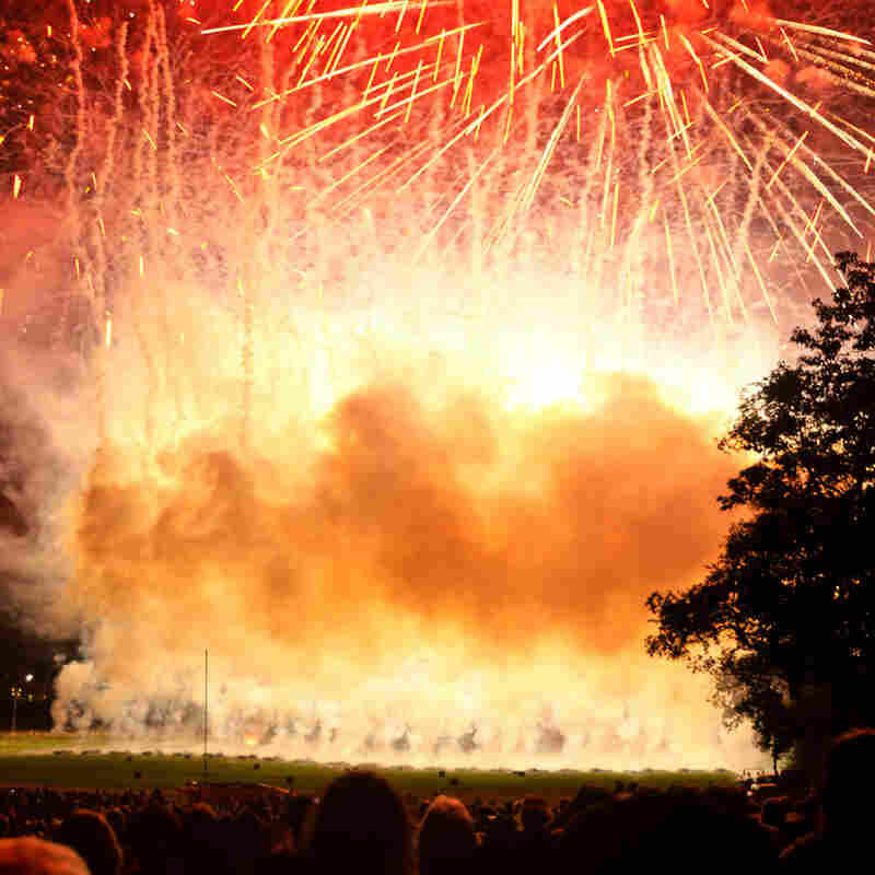 Things That Go Boom In The Night. State College, Pa. A local volunteer group has held this spectacular fireworks display on the campus of Penn State University for over a decade. ... I purchased tickets for my son and me to sit in the unobstructed VIP section for the 2011 show. ... We were sitting so close that we could literally feel the pressure of the explosions against our chests.