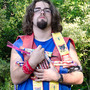 Chris and his Stash. Grand Island, N.Y. My son with most of the fireworks he purchased during our 3,500-mile fireworks store road trip. ... We managed to set off about half of his stash that night. Chris and his Stash. Grand Island, N.Y. My son with most of the fireworks he purchased during our 3,500-mile fireworks store road trip. ... We managed to set off about half of his stash that night.