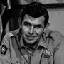 Actor Andy Griffith died Tuesday at 86. He sits in uniform, as Sheriff Andy Taylor, on the set of his television series The Andy Griffith Show in 1967.