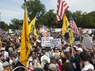 Tea Party protesters demonstrate against the Supreme Court ruling upholding the constitutionality of the Affordable Healthcare Act outside the Supreme Court in Washington, D.C. on June 28. Tea Party protesters demonstrate against the Supreme Court ruling upholding the constitutionality of the Affordable Healthcare Act outside the Supreme Court in Washington, D.C. on June 28.