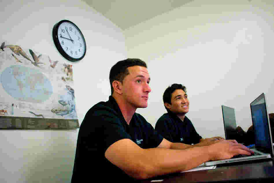 Marsh started attending IMG in eighth grade. Tuition, room and board for the academic and sports program runs about $70,000 a year.