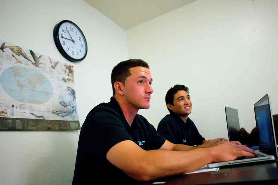 Marsh started attending IMG in eighth grade. Tuition, room and board for the academic and sports program runs about $70,000 a year.
