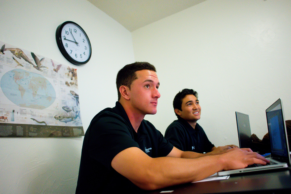 Marsh started attending IMG in eighth grade. Tuition, room and board for the academic and sports program runs about $70,000 a year.