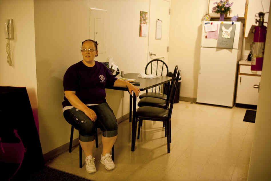 "I think a lot of single mothers have a bad name," Stepp says. "[People] think they just go out and have babies and be on welfare. I'm the opposite, and I know [there are] other single mothers out there that are also the opposite. They try hard, and sometimes it's just not hard enough. You need that help."