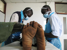 Joseph Ochieng, 18, gets circumcised at the Siaya General Hospital in western Kenya. Joseph Ochieng, 18, gets circumcised at the Siaya General Hospital in western Kenya.