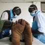 Joseph Ochieng, 18, gets circumcised at the Siaya General Hospital in western Kenya. Joseph Ochieng, 18, gets circumcised at the Siaya General Hospital in western Kenya.