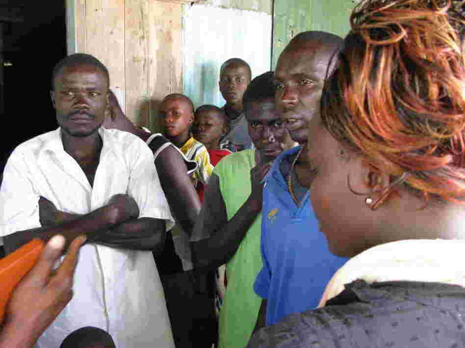 Outreach workers are trying to persuade local fishermen to get circumcised.