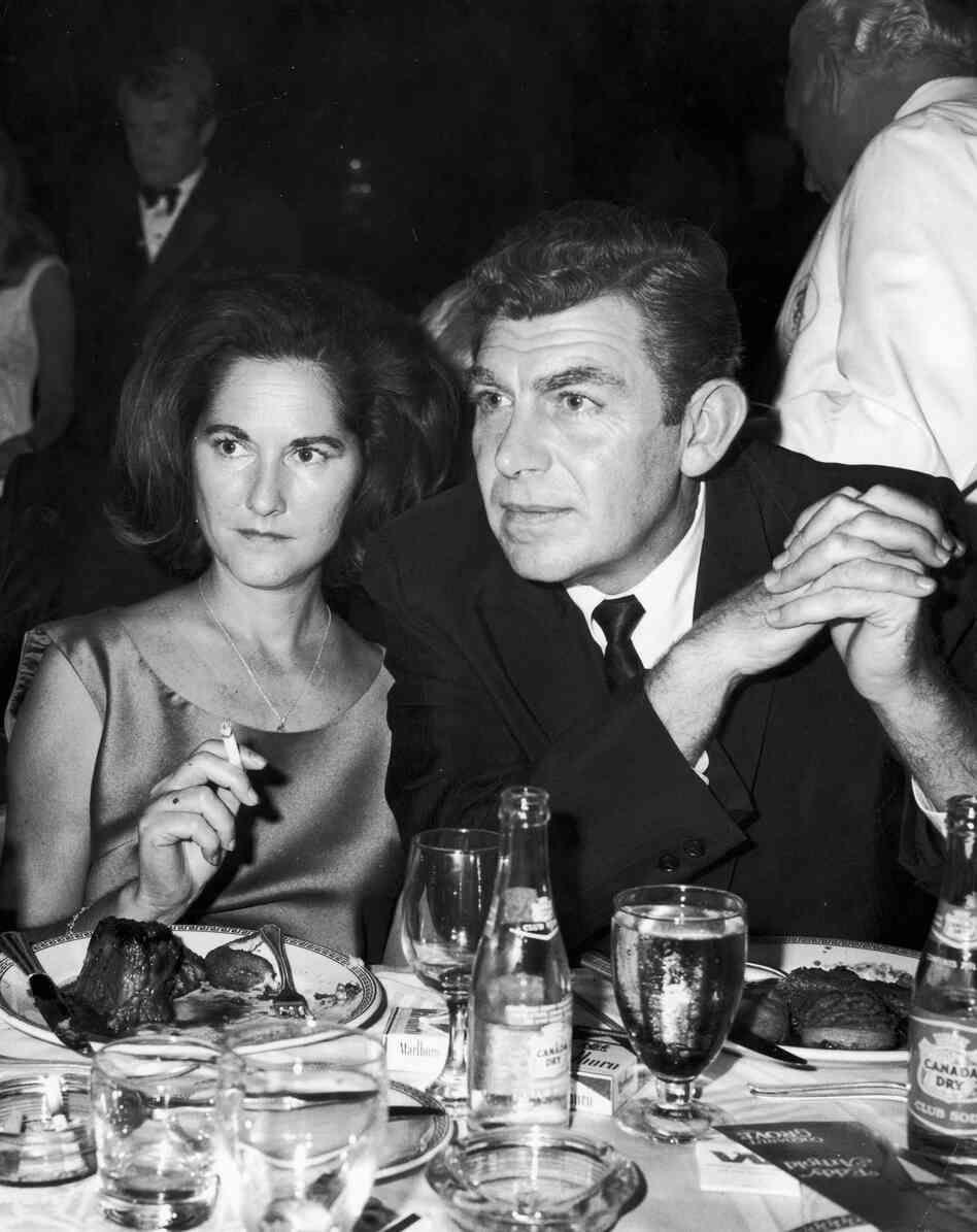 Griffith's marriage to Barbara Edwards (left) ended in 1972. He married Cindi Knight in 1983, and they settled in his home state of North Carolina.
