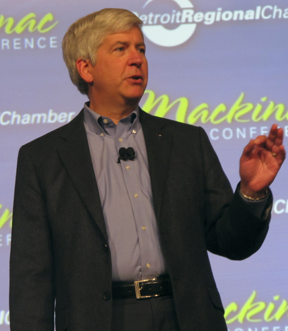 Michigan Gov. Rick Snyder vetoed voter ID legislation on Tuesday.