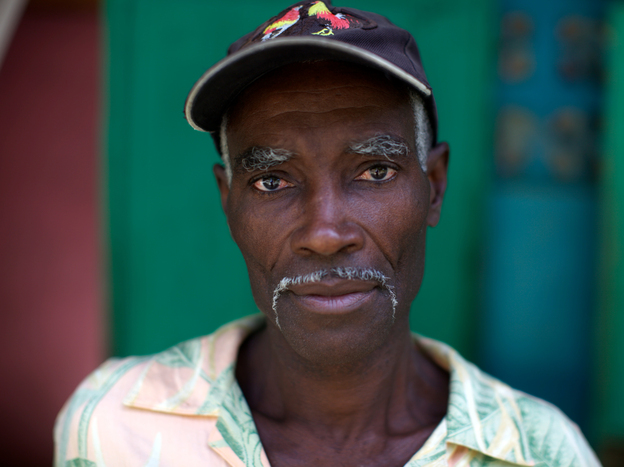 Francois St. Ker, 55, was on the brink of dying from AIDS in the spring of 2001. Today, he's a successful farmer and is in good health, thanks to treatment for his HIV.