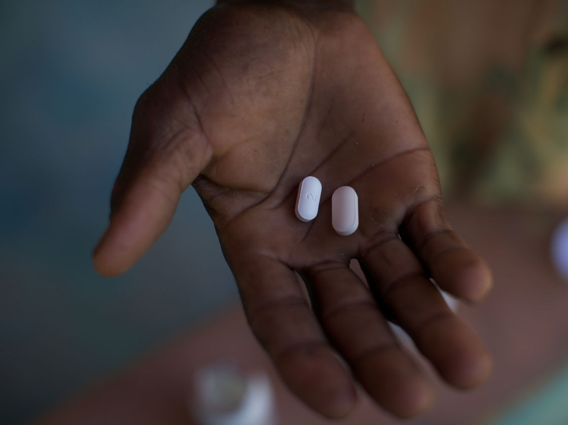 St. Ker says he has been faithful about taking his HIV medicine every day for the past 11 years.