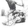 From the Human Rights Watch report: "Detainees described being folded at the waist and having their head, neck, and legs put into a car tire so that they were immobilized and could not protect themselves from beatings on the back, legs, and head including by batons and whips."