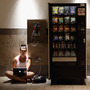 Katie Kiang sits by an electrical outlet and a quiet spot to study inside the air-conditioned Westfield Montgomery Mall in Bethesda, Md., on Monday. Katie Kiang sits by an electrical outlet and a quiet spot to study inside the air-conditioned Westfield Montgomery Mall in Bethesda, Md., on Monday.