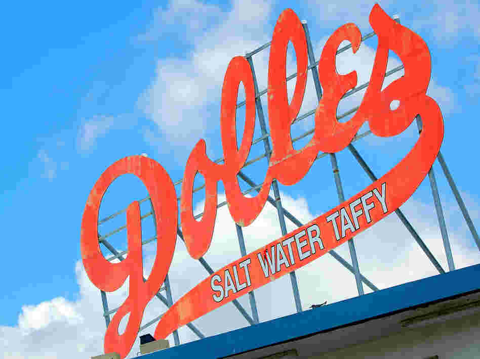 The Dolle's sign is part of the magic of the boardwalk at Rehoboth Beach in Delaware.