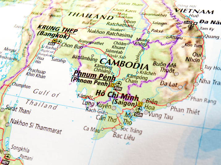 A map shows Cambodia.