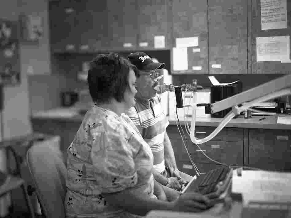 Coal miners are tested for black lung. Recently, the deadly disease has been discovered in younger miners and at more advanced stages.
