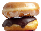 A stack of doughnuts A stack of doughnuts
