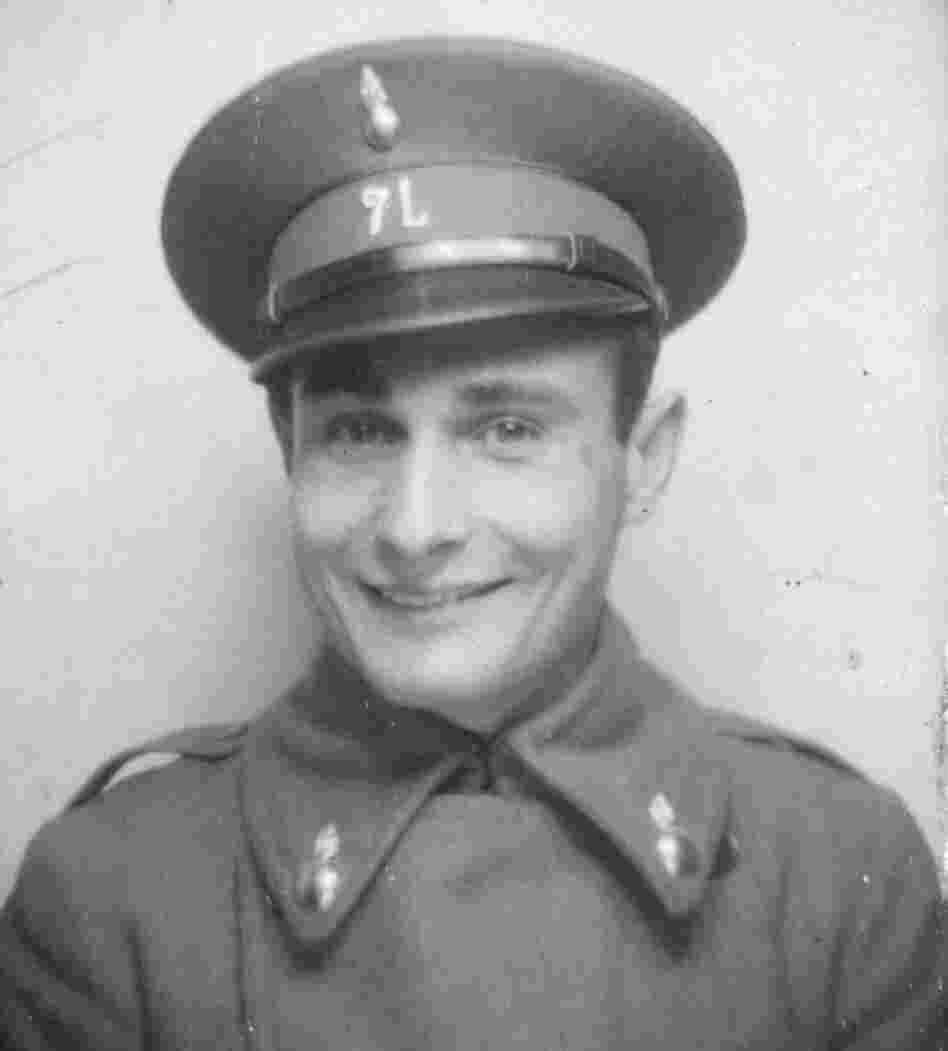 Juan Pujol Garcia in his uniform as a lieutenant in the Spanish Republican Army.