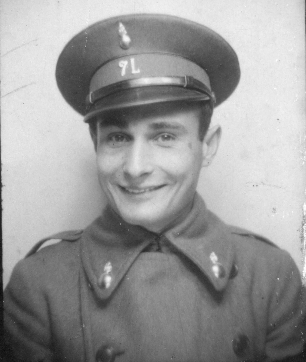 Juan Pujol Garcia in his uniform as a lieutenant in the Spanish Republican Army.
