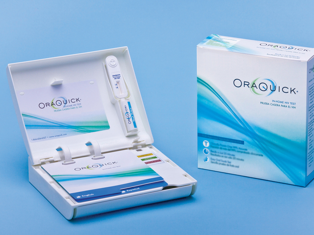 The Food and Drug Administration just approved the OraQuick test, which detects the presence of HIV in saliva collected using a mouth swab.