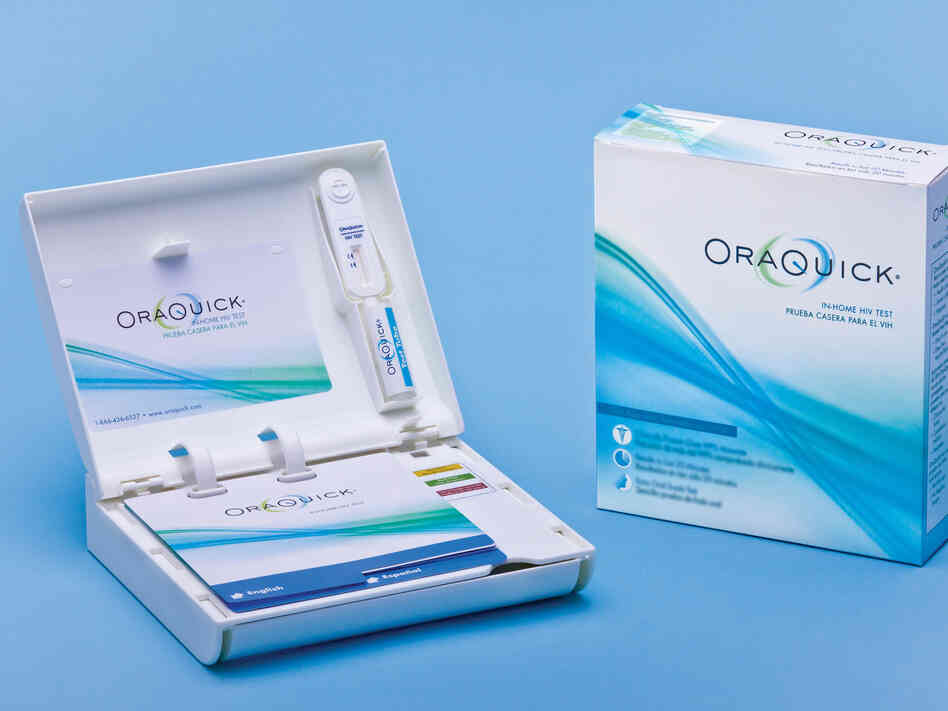 The Food and Drug Administration just approved the OraQuick test, which detects the presence of HIV in saliva collected using a mouth swab.