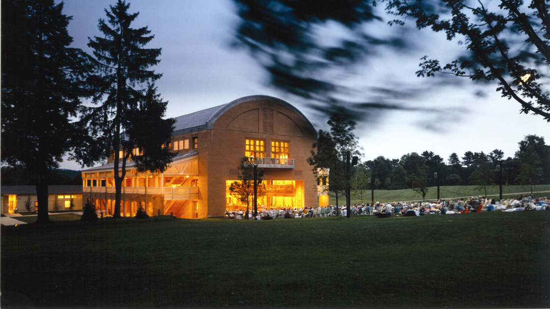 Seiji Ozawa Hall at Tanglewood.
