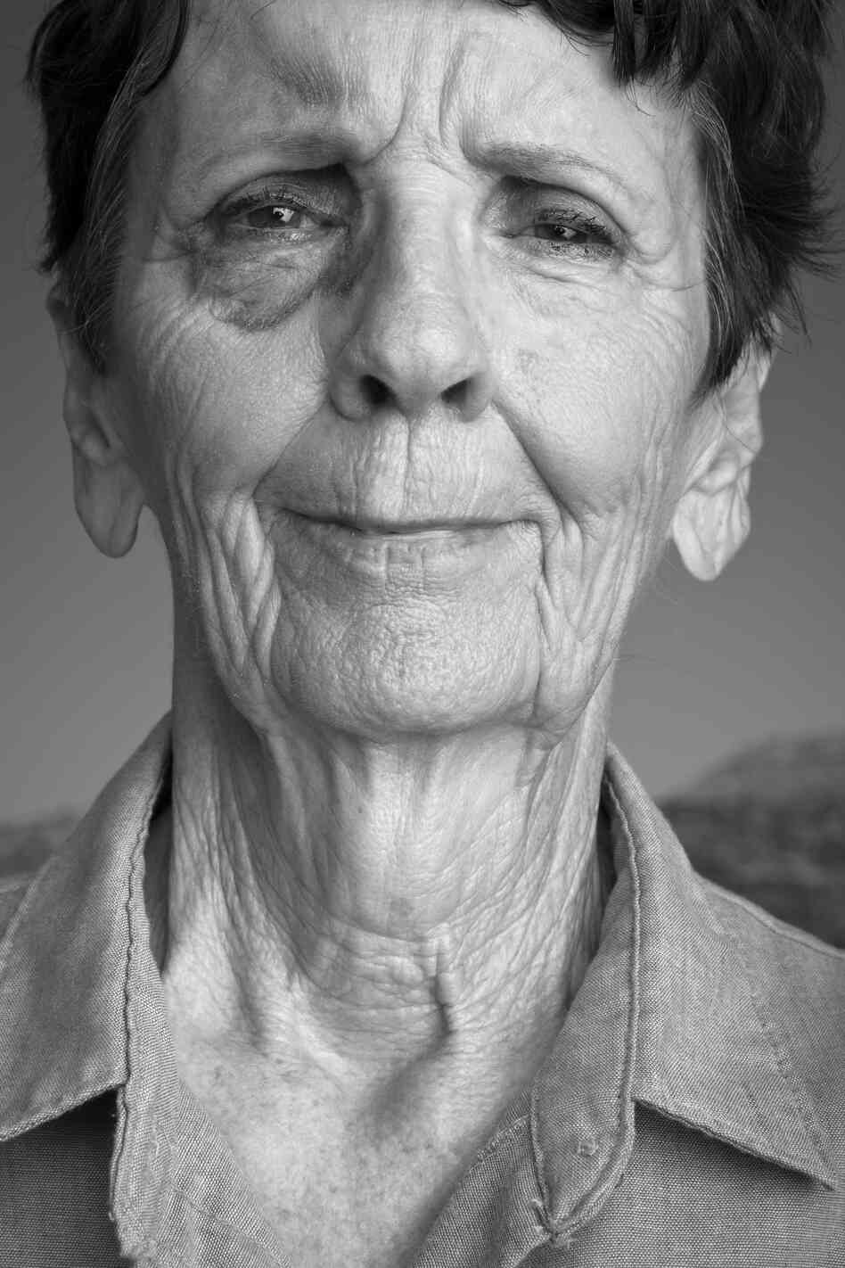 Peggy Kelton, 76, wife of Boob Kelton: "San Angelo had always been a Democratic town. Well, President Eisenhower visited, it was in January 1957, made his speech and then left. It started raining after that. So they soon became Republicans and still are."