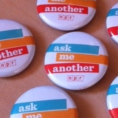 Ask Me Another buttons.