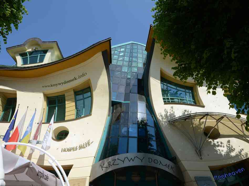 The "Crooked House," Sopot, Poland The "Crooked House," Sopot, Poland