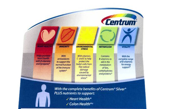 Pfizer will drop or qualify some health claims on labels and in ads for Centrum vitamins and supplements. Pfizer will drop or qualify some health claims on labels and in ads for Centrum vitamins and supplements.