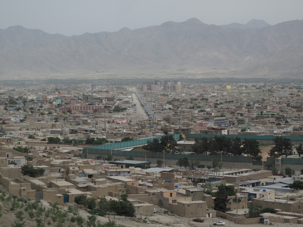 Kabul continues to sprawl in all directions, and a brown haze often hangs over the dusty city.