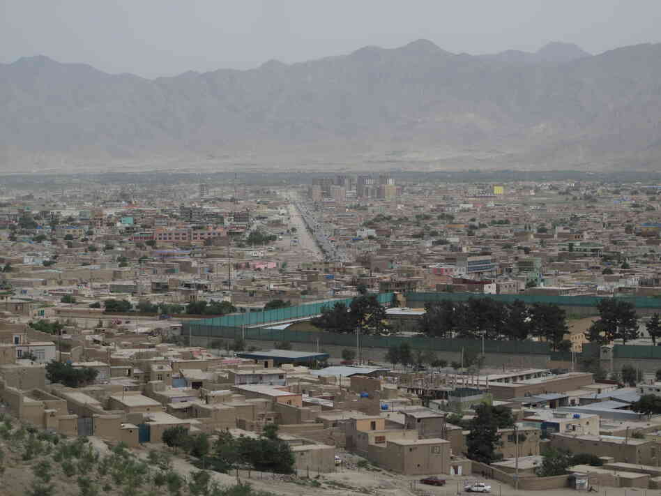 Kabul continues to sprawl in all directions, and a brown haze often hangs over the dusty city.