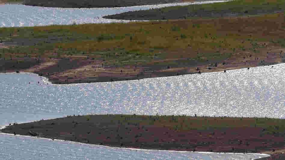 Receding water at Lake Travis near Austin, Texas, has the state concerned about its water supply. In 2011, Lake Travis had the lowest inflow since it was created about 70 years ago. Receding water at Lake Travis near Austin, Texas, has the state concerned about its water supply. In 2011, Lake Travis had the lowest inflow since it was created about 70 years ago.