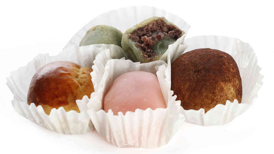 Manju from Umai Do Japanese Sweets, a bakery in Seattle, Wash.