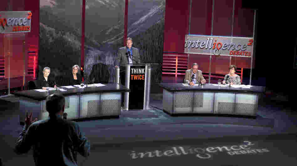 An expert panel debates the pros and cons of the natural gas boom during an Intelligence Squared U.S. debate at the Aspen Ideas Festival in Colorado. An expert panel debates the pros and cons of the natural gas boom during an Intelligence Squared U.S. debate at the Aspen Ideas Festival in Colorado.