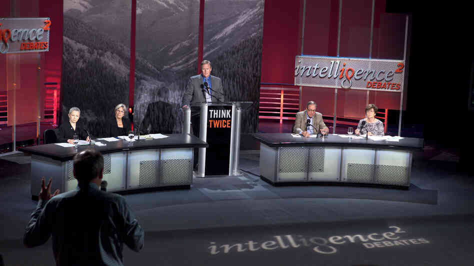 An expert panel debates the pros and cons of the natural gas boom during an Intelligence Squared U.S. debate at the Aspen Ideas Festival in Colorado. An expert panel debates the pros and cons of the natural gas boom during an Intelligence Squared U.S. debate at the Aspen Ideas Festival in Colorado.
