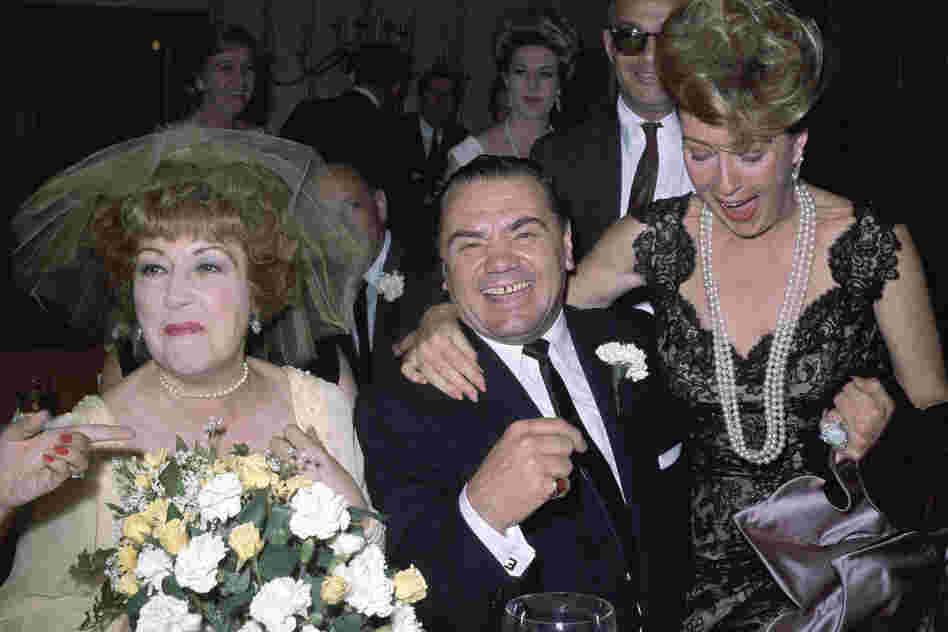 Borgnine married singer Ethel Merman (left) in 1964. The marriage lasted barely a month.