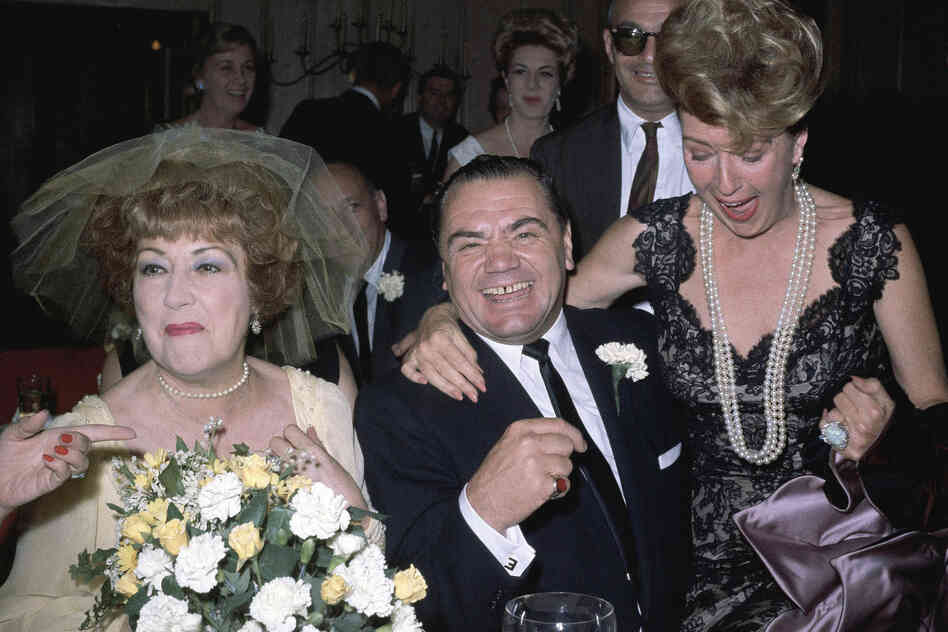 Borgnine married singer Ethel Merman (left) in 1964. The marriage lasted barely a month.