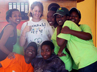 Jennifer Larr (center) is seen here in Rwanda at the Gashora Girls Academy, where she was a teacher in 2011. Larr is part of a new generation of young adults focusing on travel, studying abroad and global experiences. Jennifer Larr (center) is seen here in Rwanda at the Gashora Girls Academy, where she was a teacher in 2011. Larr is part of a new generation of young adults focusing on travel, studying abroad and global experiences.