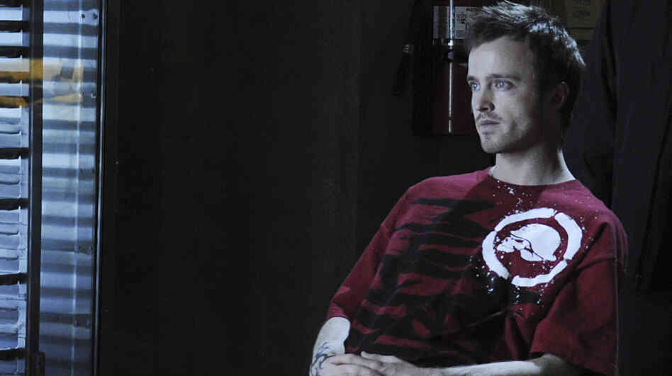 Aaron Paul plays a meth-making drug dealer on the AMC drama Breaking Bad. He also played a recurring character on the HBO series Big Love. Aaron Paul plays a meth-making drug dealer on the AMC drama Breaking Bad. He also played a recurring character on the HBO series Big Love.