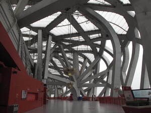 The Bird's Nest, with its cavernous arches, has fewer and fewer visitors these days. Few events can fill a stadium built to seat 91,000. The Bird's Nest, with its cavernous arches, has fewer and fewer visitors these days. Few events can fill a stadium built to seat 91,000.