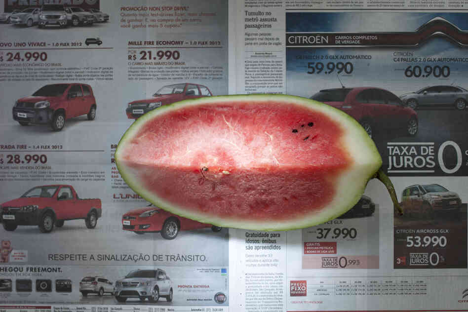 Brazil: 2.33 reals, or $1.14 U.S., of watermelon.